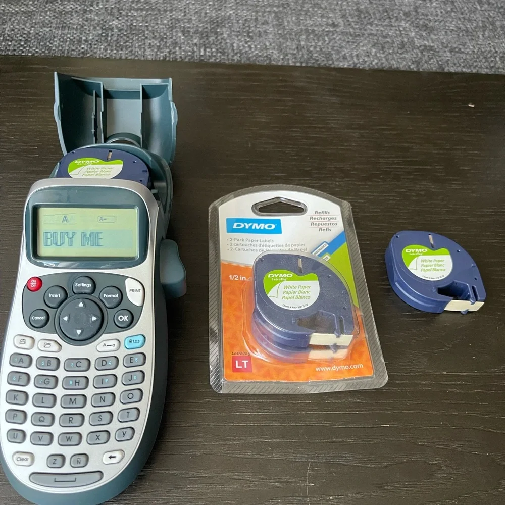 Dymo Label Marker + 4 refills